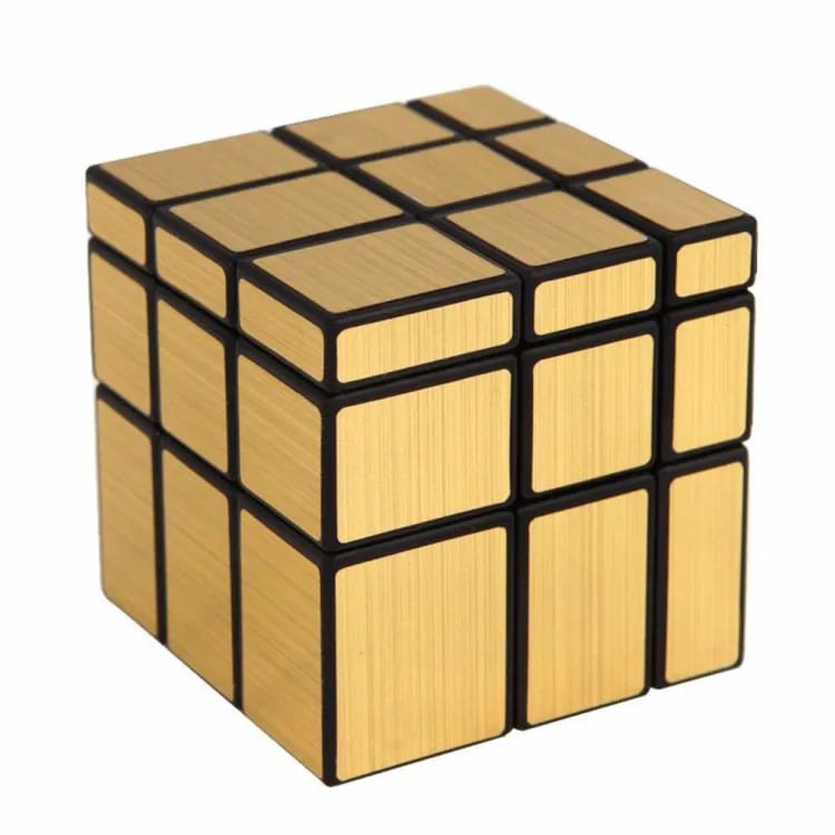 مکعب روبیک چی ای مدل کای وای حجمی آینه ای (QY Mirror 3x3x3)،دارای گردش نرم و روان،مناسب برای رده سنی 6 سال به بالا