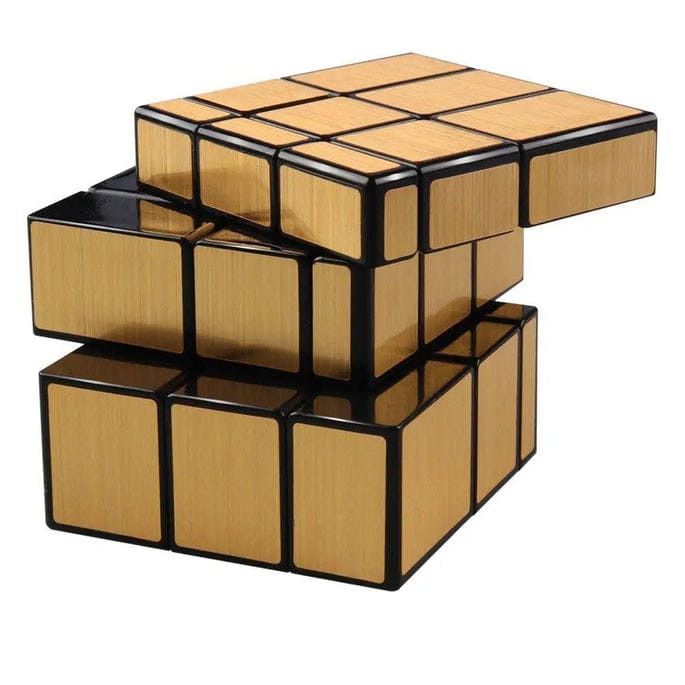 مکعب روبیک چی ای مدل کای وای حجمی آینه ای (QY Mirror 3x3x3)،دارای گردش نرم و روان،مناسب برای رده سنی 6 سال به بالا