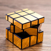 مکعب روبیک چی ای مدل کای وای حجمی آینه ای (QY Mirror 3x3x3)،دارای گردش نرم و روان،مناسب برای رده سنی 6 سال به بالا