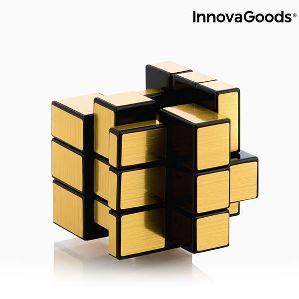 مکعب روبیک چی ای مدل کای وای حجمی آینه ای (QY Mirror 3x3x3)،دارای گردش نرم و روان،مناسب برای رده سنی 6 سال به بالا