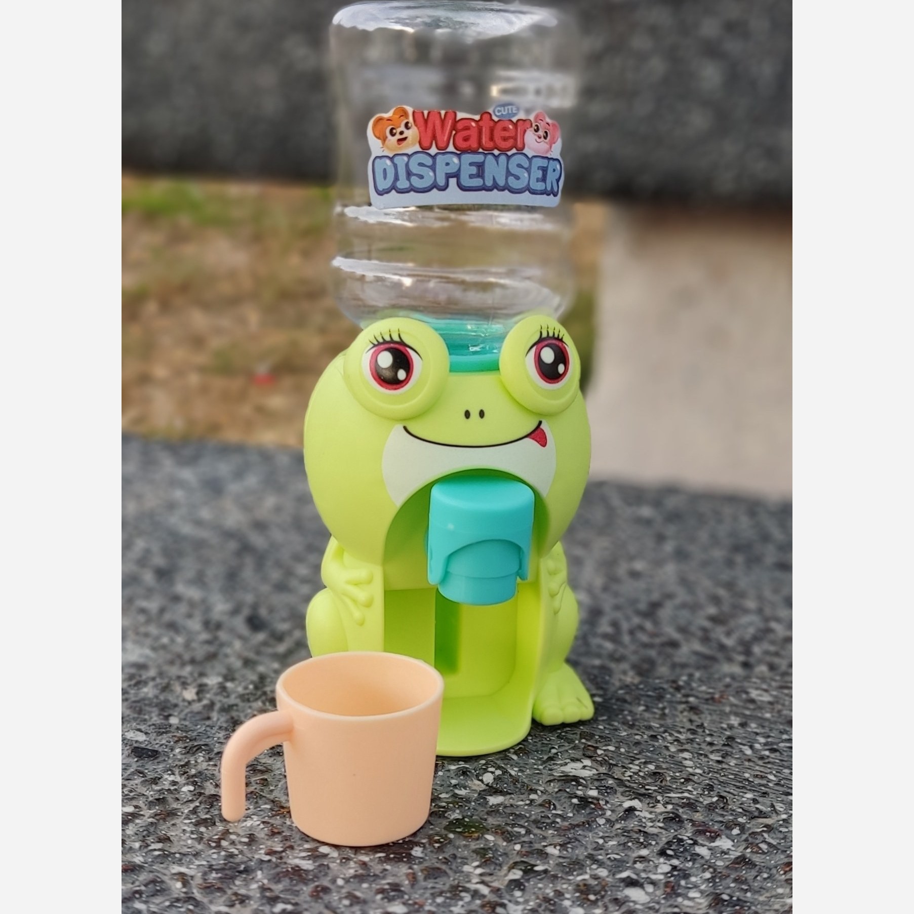 اسباب بازی مدل آبسردکن فانتزی کیوت و بانمک (سایز کوچک) طرح رومیزی WATER DISPENSER مناسب برای سنین سه سال به بالا