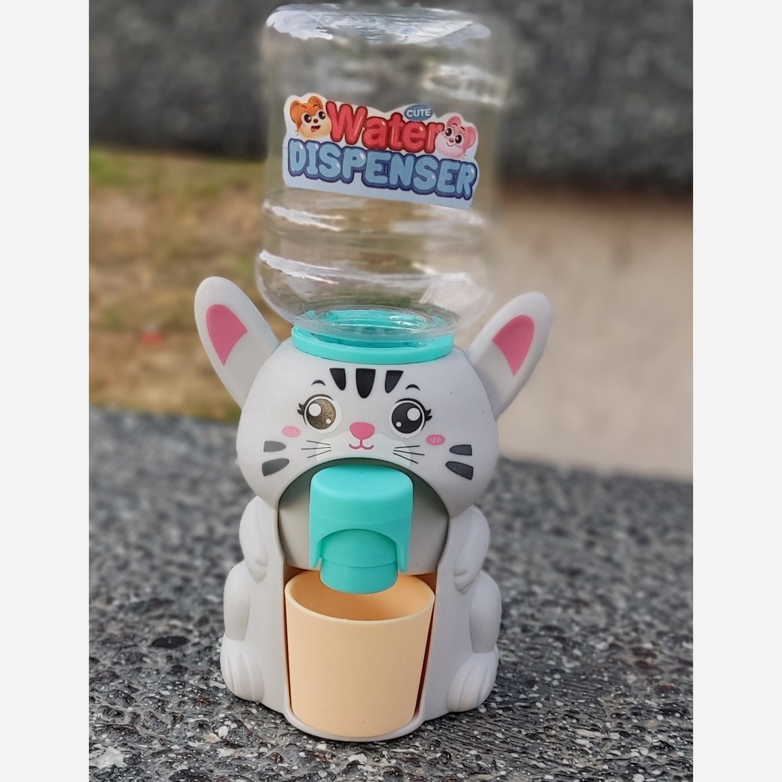 اسباب بازی مدل آبسردکن فانتزی کیوت و بانمک (سایز کوچک) طرح رومیزی WATER DISPENSER مناسب برای سنین سه سال به بالا