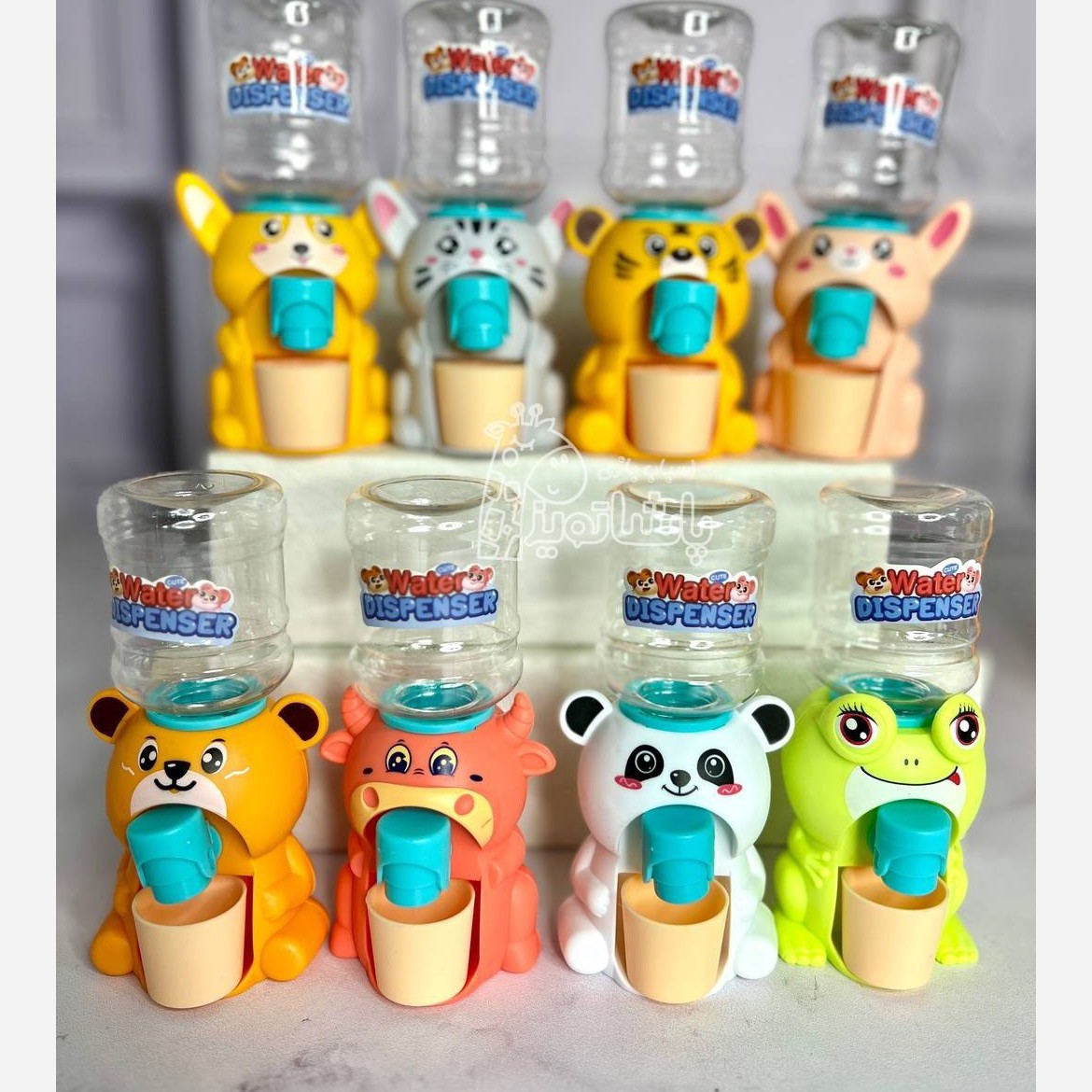 اسباب بازی مدل آبسردکن فانتزی کیوت و بانمک (سایز کوچک) طرح رومیزی WATER DISPENSER مناسب برای سنین سه سال به بالا