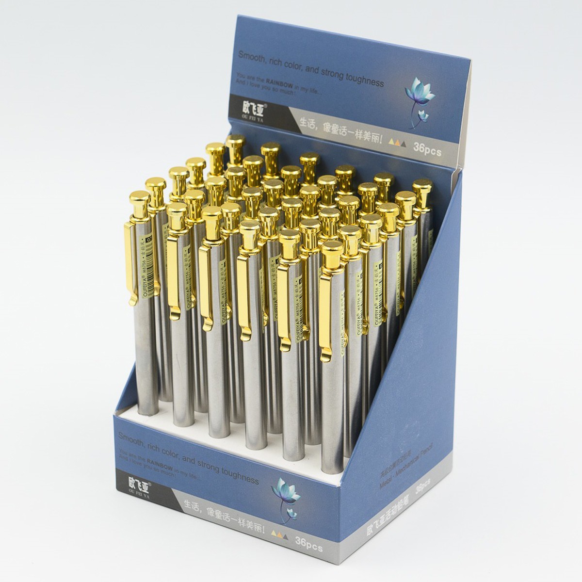 مداد نوکی 0.7 میلی متری تمام فلز OUFEIYA مدل M8756 بسته 1 عددی