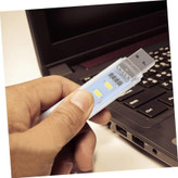 چراغ LED هشت تایی USB با نوردهی بالا مدل JML-LV22754 دارای قاب محافظ و درپوش جهت جلوگیری از ورود گرد و غبار به کانکتور