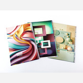 دفتر 50 برگ سیمی دوخط (زبان) مدل کلاسیک بسته 1 عددی