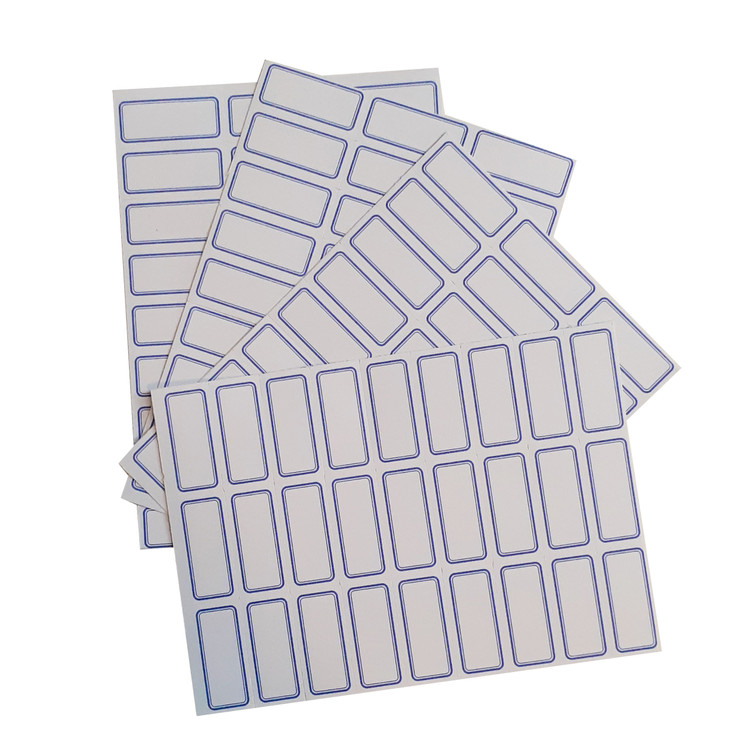 برچسب دورآبی (اتیکت) اسپادانا ESPADANA کد 104 بسته 50 عددی (ابعاد هر اتیکت 34x16 میلی متر)