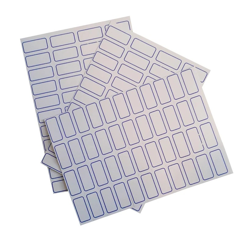 برچسب دورآبی (اتیکت) اسپادانا ESPADANA کد 102 بسته 50 عددی (ابعاد هر اتیکت 25x13 میلی متر)