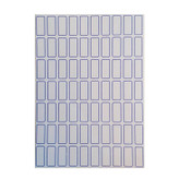 برچسب دورآبی (اتیکت) اسپادانا ESPADANA کد 101 بسته 50 عددی (ابعاد هر اتیکت 20x10 میلی متر)