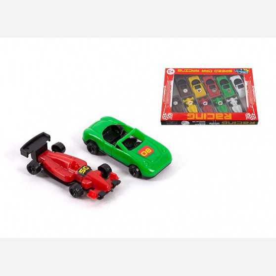 ماکت ماشین بازی مدل speed car racing بسته 10 عددی