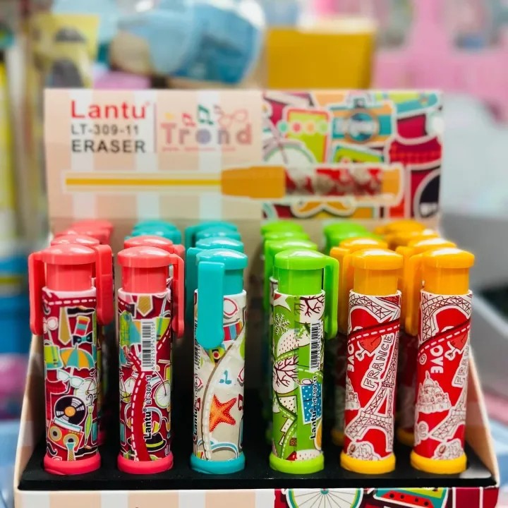 پاک کن اتودی فانتزی Lantu مدل LT-309-11 بسته 1 عددی