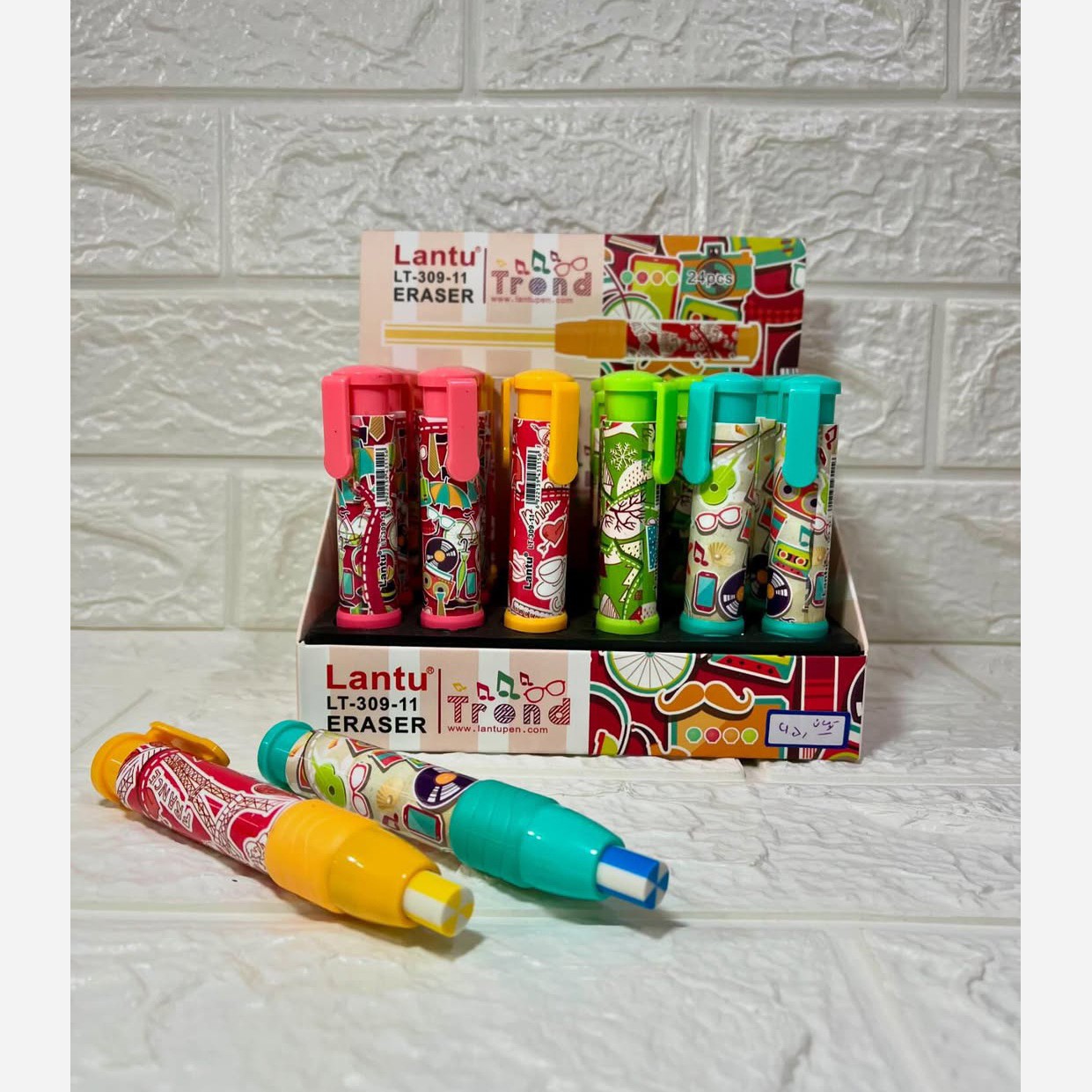 پاک کن اتودی فانتزی Lantu مدل LT-309-11 بسته 1 عددی