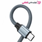 کابل تایپ سی فست شارژ 2.4 آمپر الدینیو LS441 طول 1 متر/کابل فست شارژ تایپ سی LDNIO مدل LS441 با طول 100 سانتی متر