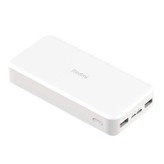 پاوربانک شیائومی مدل Redmi PB200LZM ظرفیت 20000 میلی آمپر ساعت به همراه کابل تبدیل MICRO USB (پایین ترین قیمت بازار)