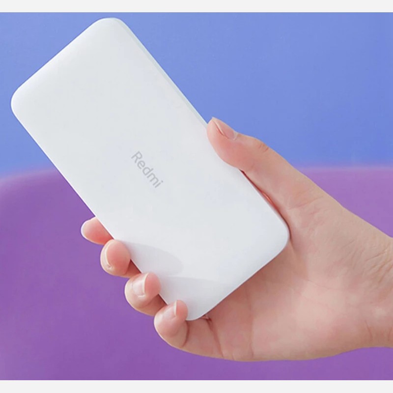 پاوربانک شیائومی مدل Redmi PB200LZM ظرفیت 20000 میلی آمپر ساعت به همراه کابل تبدیل MICRO USB (پایین ترین قیمت بازار)
