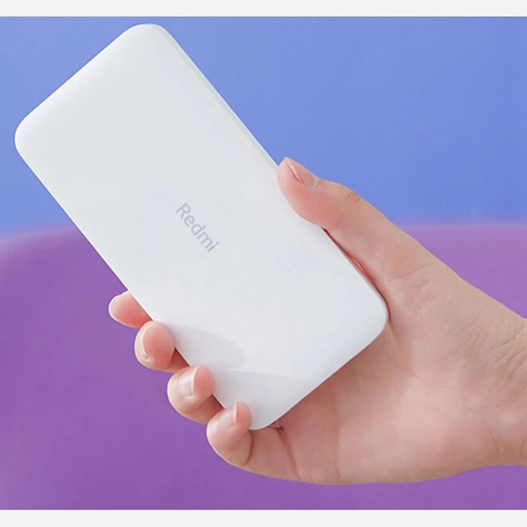 پاوربانک شیائومی مدل Redmi PB200LZM ظرفیت 20000 میلی آمپر ساعت به همراه کابل تبدیل MICRO USB (پایین ترین قیمت بازار)