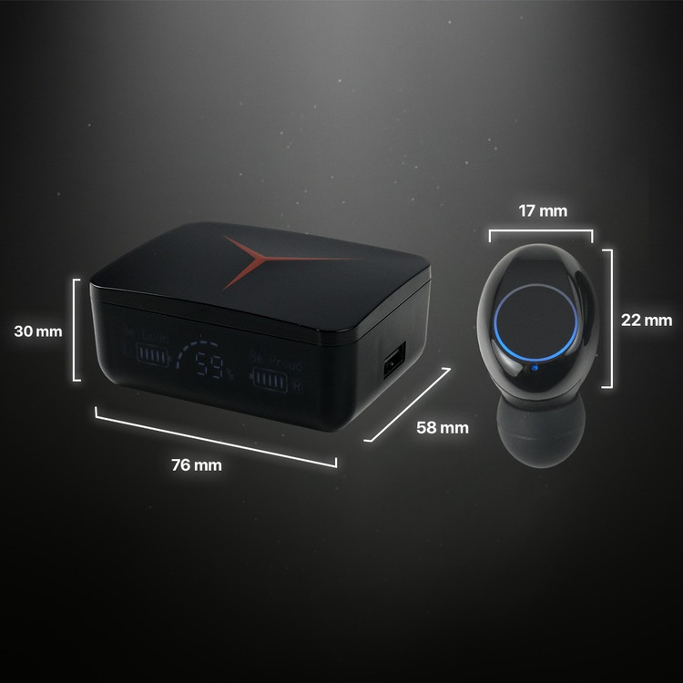 هندزفری بلوتوثی گیمینگ دوتایی مدل M90 Pro TWS مجهز به قابلیت حذف نویز ENC/امکان استفاده به عنوان پاوربانک