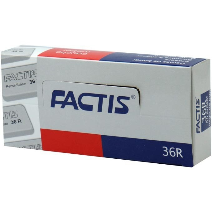 پاک کن سفید مستطیلی فکتیس (FACTIS) مدل 36R بسته 1 عددی