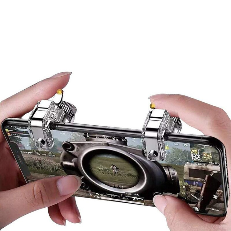 دسته بازی کالاف دیوتی و پابجی PUBG مکانیکی مدل R11 اورجینال،سازگار با انواع گوشی هوشمند تا ضخامت 11 میلیمتر (تخفیف ویژه)