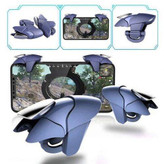دسته بازی پابجی PUBG انگشتی بلو شارک (Blue Shark) مدل CH-5،سازگار با تمام موبایل های تا ضخامت 9 میلیمتر (تخفیف ویژه)