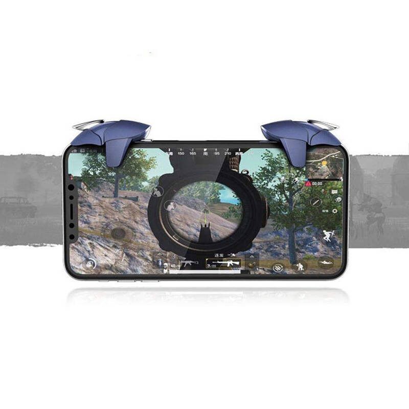 دسته بازی پابجی PUBG انگشتی بلو شارک (Blue Shark) مدل CH-5،سازگار با تمام موبایل های تا ضخامت 9 میلیمتر (تخفیف ویژه)