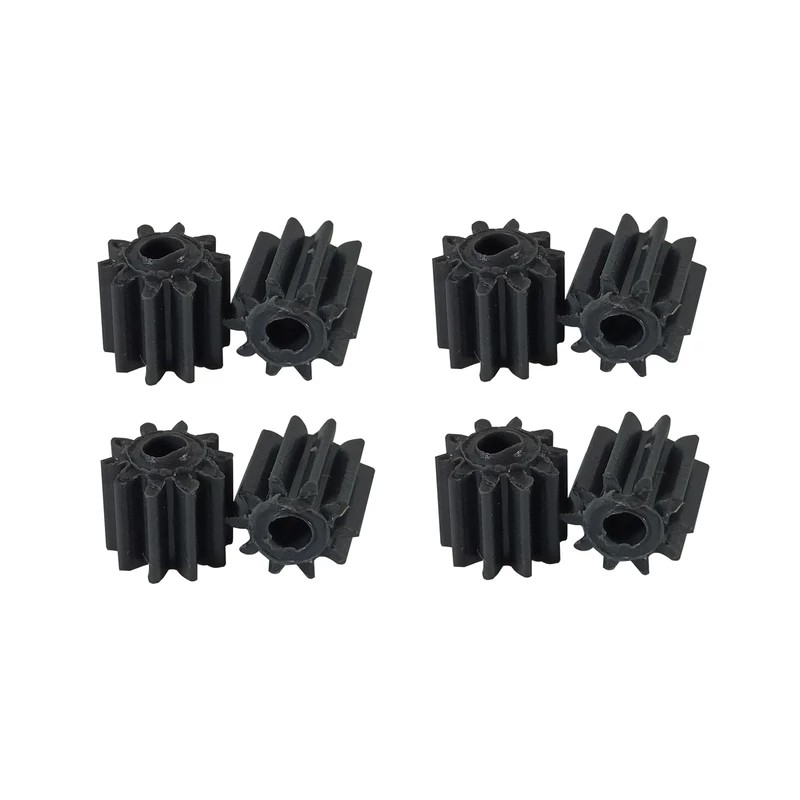 سازه رباتیک مدل چرخ دنده سر موتور 8 گام،دارای ارتفاع 5 میلیمتر،فاصله گام 1.5 میلیمتر،قطر سوراخ 1.5 میلیمتر،بسته 1 عددی
