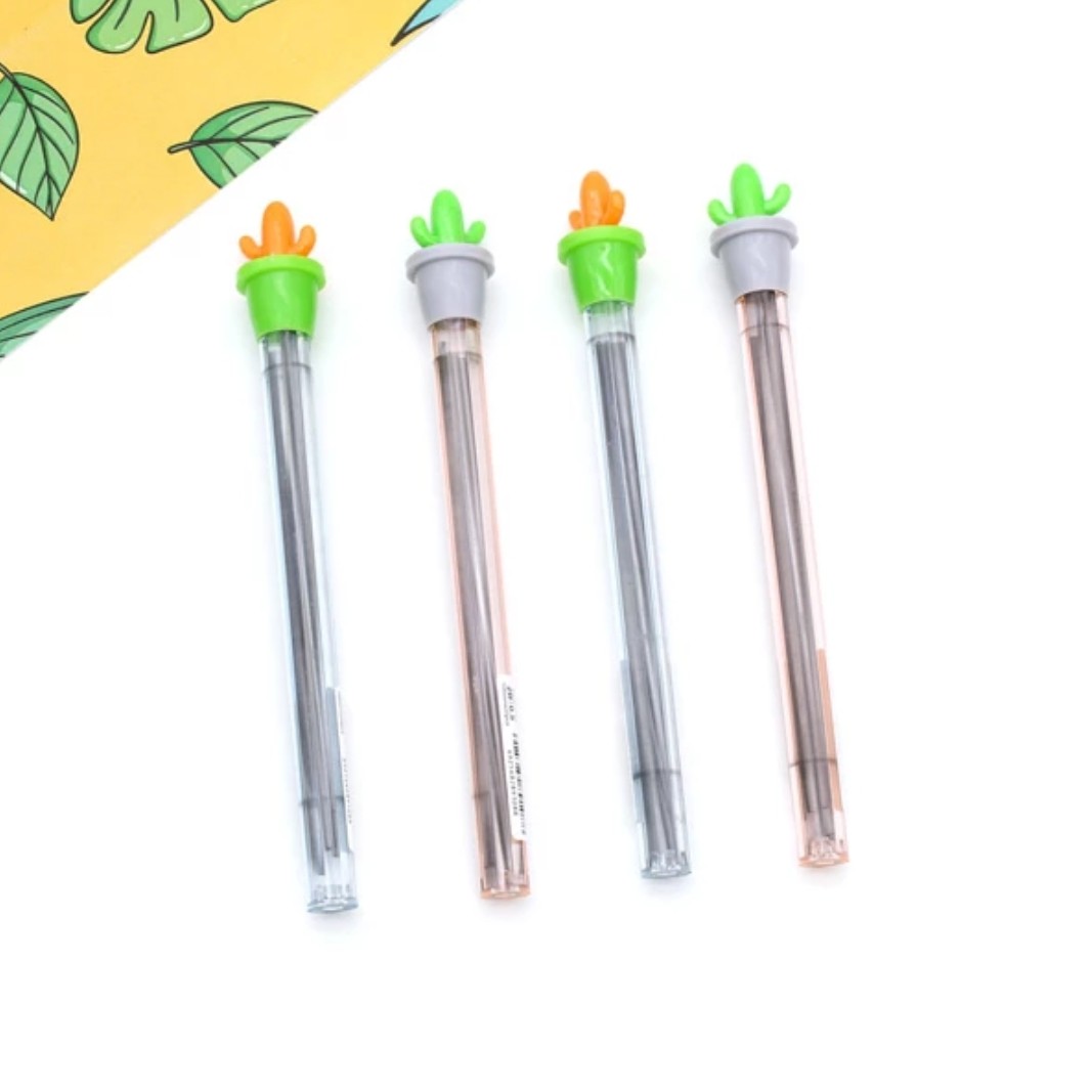 نوک مداد نوکی فانتزی 0.5 میلی متری CHANSS طرح کاکتوس و هویج مدل CS-9109