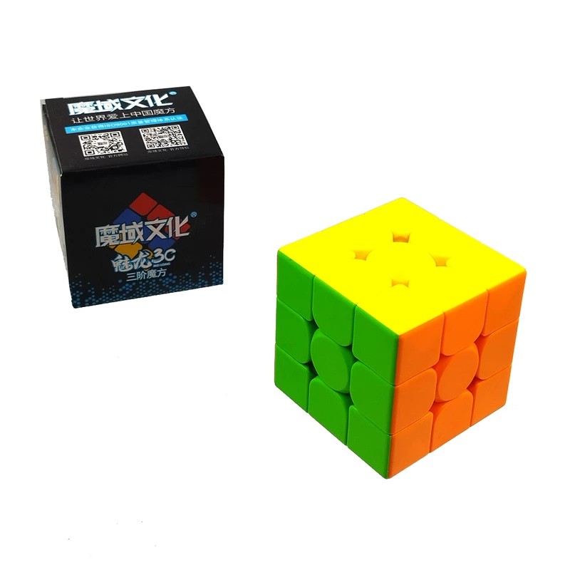 مکعب روبیک حرفه ای مویو 3X3 میلانگ مدل MF8888،نرم و روان،جنس پلیمر ABS،به همراه دفترچه راهنما،کیفیت بسیار عالی