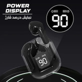 ایرپاد شیشه ای اورجینال ضدآب مدل Ultrapods Max،دارای صفحه دیجیتالی،ورژن بلوتوث 5.3 (ایرپاد قبل از ارسال دقیقا چک میشود)