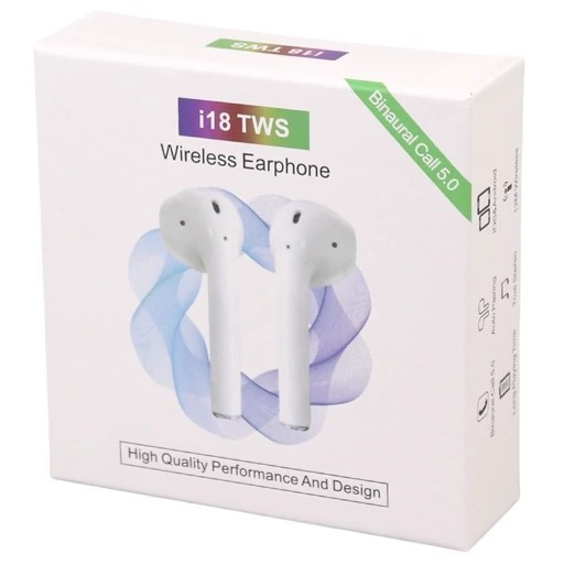 هندزفری بلوتوثی پرطرفدار اپل مدل i18-TWS،یکی از مرغوب ترین ایرپاد های موجود در بازار (فروش ویژه به قیمت عمده)