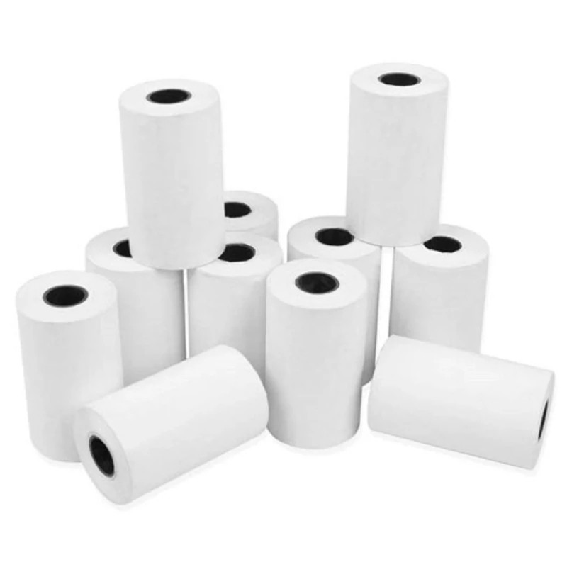 رول کاغذ حرارتی مناسب برای دستگاه های کارتخوان (دستگاه پوز) و پایانه های فروشگاهی بسته 1 عددی (تخفیف ویژه)
