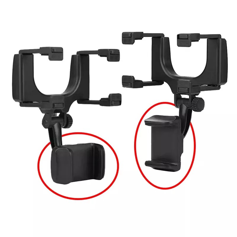 هولدر موبایل آینه ماشین Unlversal Car Rear View Mirror Mount،قابلیت چرخش 360 درجه،ایمنی بالا،نصب آسان،ویژه آینه اتومبیل