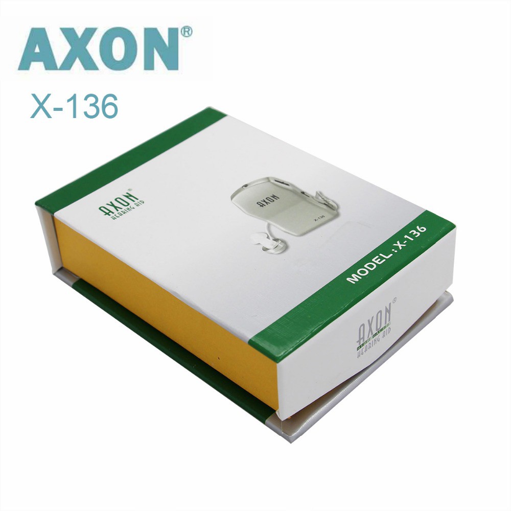 سمعک جیبی برند AXON مدل X-136 بدون نیاز به قالب گیری (پایین ترین قیمت بازار) دارای فرکانس بسیار قوی (کیفیت واقعا عالی)
