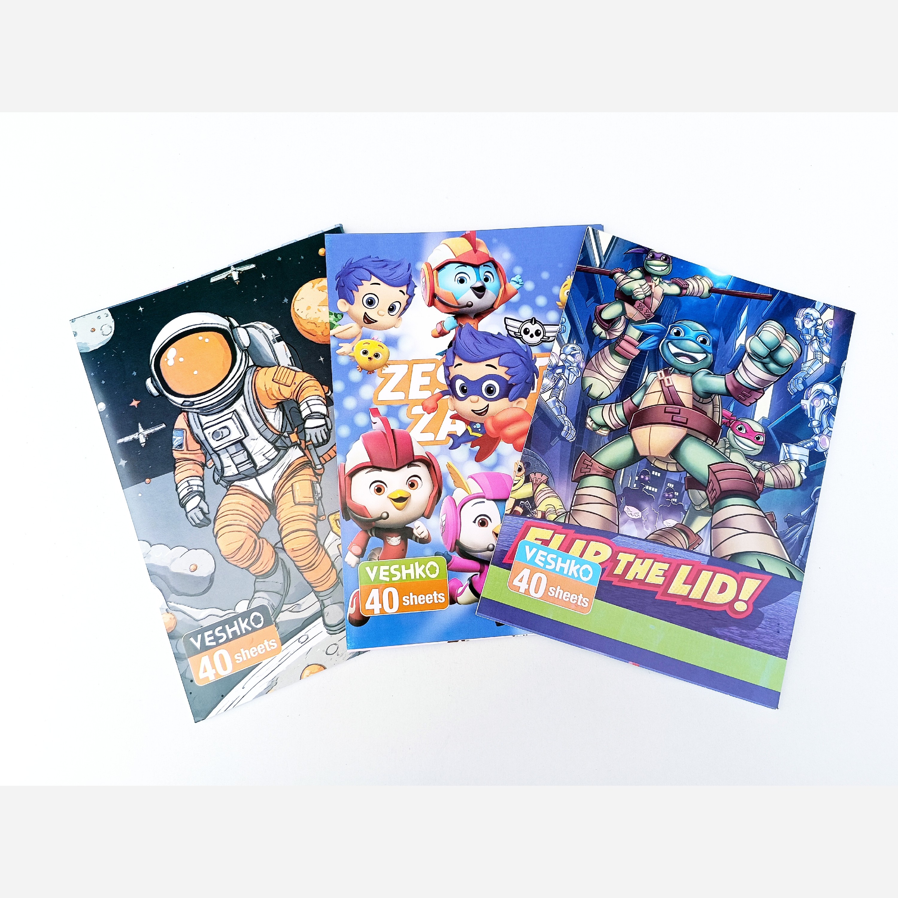 دفتر 40 برگ نقاشی پسرانه مدل منگنه ای بسته 1 عددی