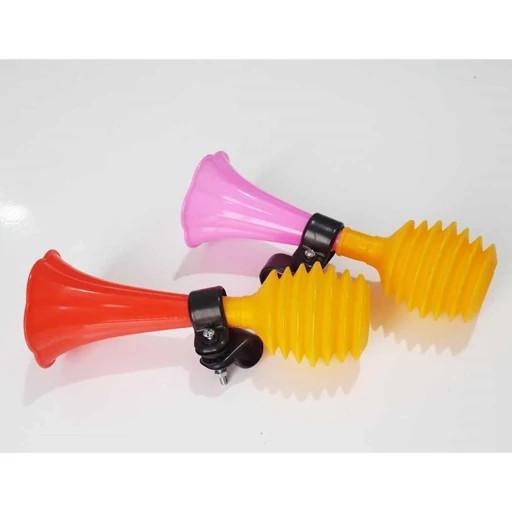 بوق دوچرخه قدیمی (نوستالژی) طرح گل مدل BH-3 دارای رنگهای شاد و متنوع،مناسب برای دوچرخه کودک،بسته 1 عددی (تخفیف ویژه)