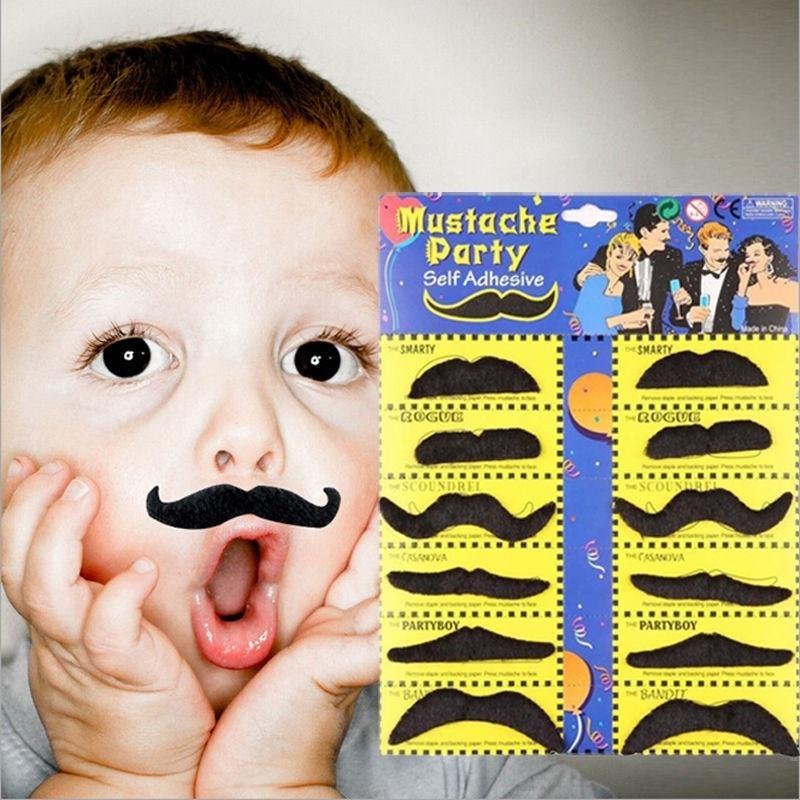 سیبیل مصنوعی مدل Mustache Party بسته 1 عددی