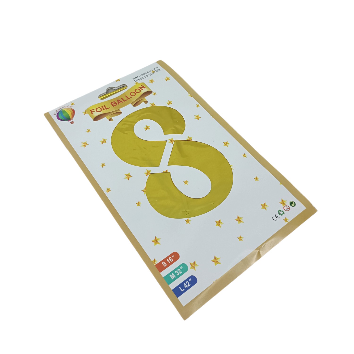 بادکنک فویلی اعداد طلایی سایز 32 اینچ به همراه نی جهت باد کردن و خالی کردن بادکنک،مناسب جشن تولد و جشن سالگرد ازدواج