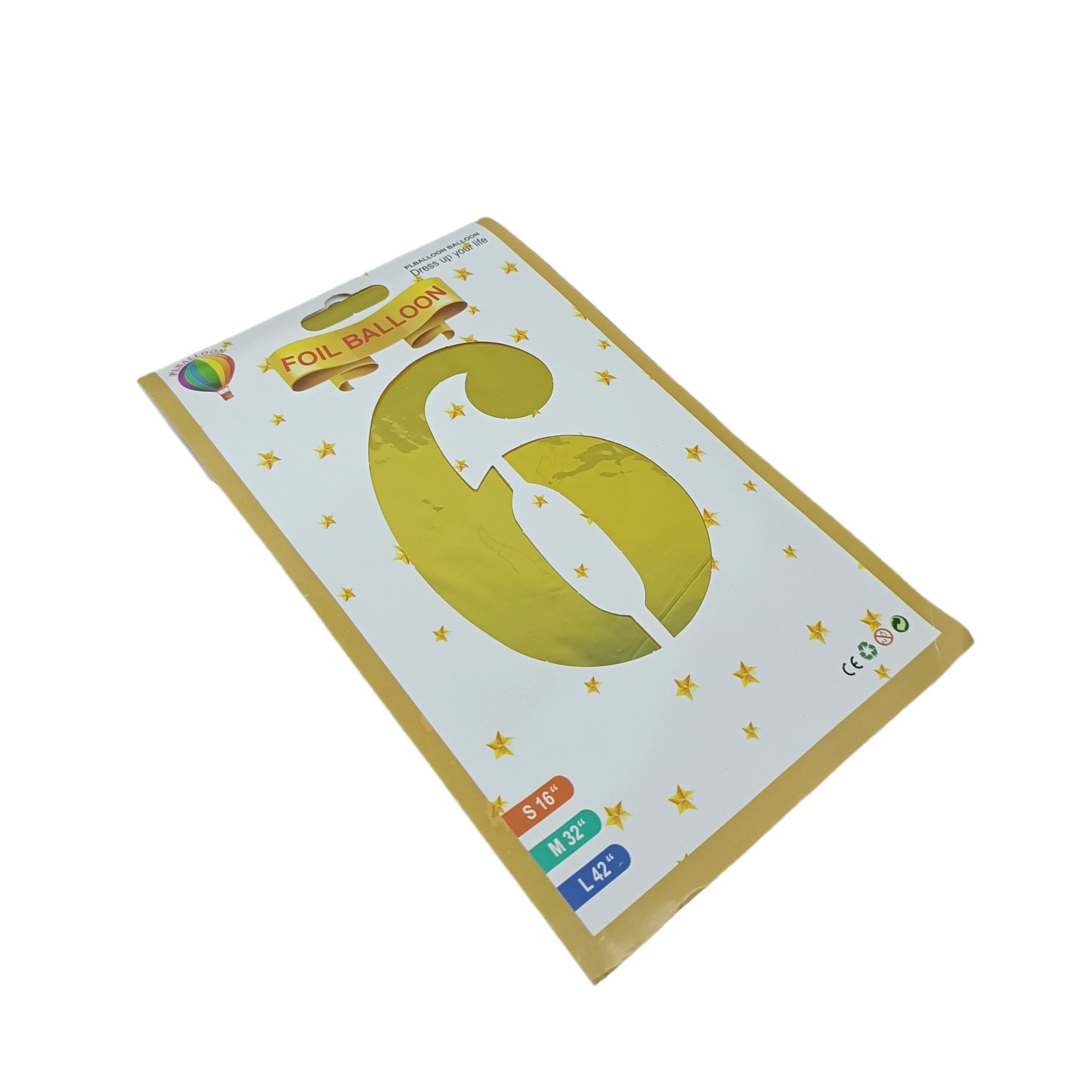 بادکنک فویلی اعداد طلایی سایز 32 اینچ به همراه نی جهت باد کردن و خالی کردن بادکنک،مناسب جشن تولد و جشن سالگرد ازدواج