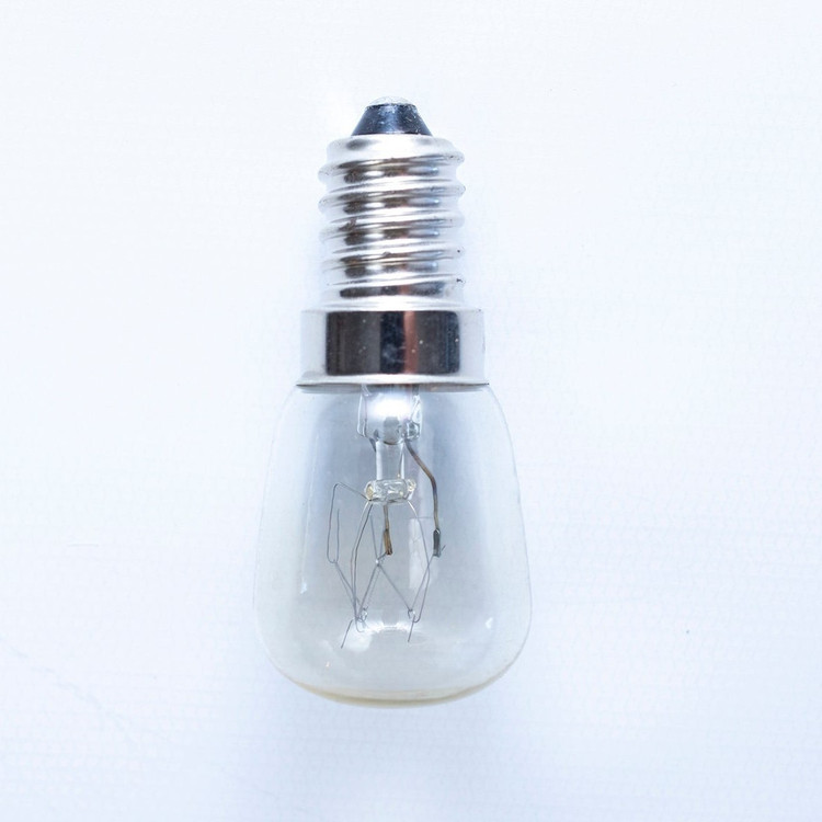 لامپ یخچال و فریزر 230 ولت 15 وات پایه شمعی E14 لامپ ST26 E14S 230V 15W CLEAR (لامپ شب خواب)