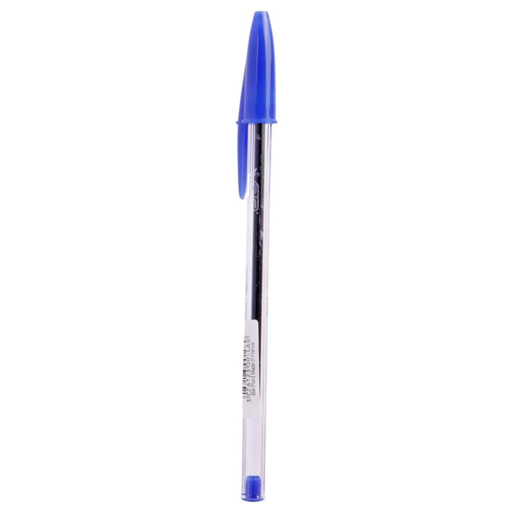 خودکار بیک 1 میلی متر Cristal Medium دارای نوک ساچمه ای،بدنه پلاستیکی و درپوش گیره ای (بسته 1 عددی)