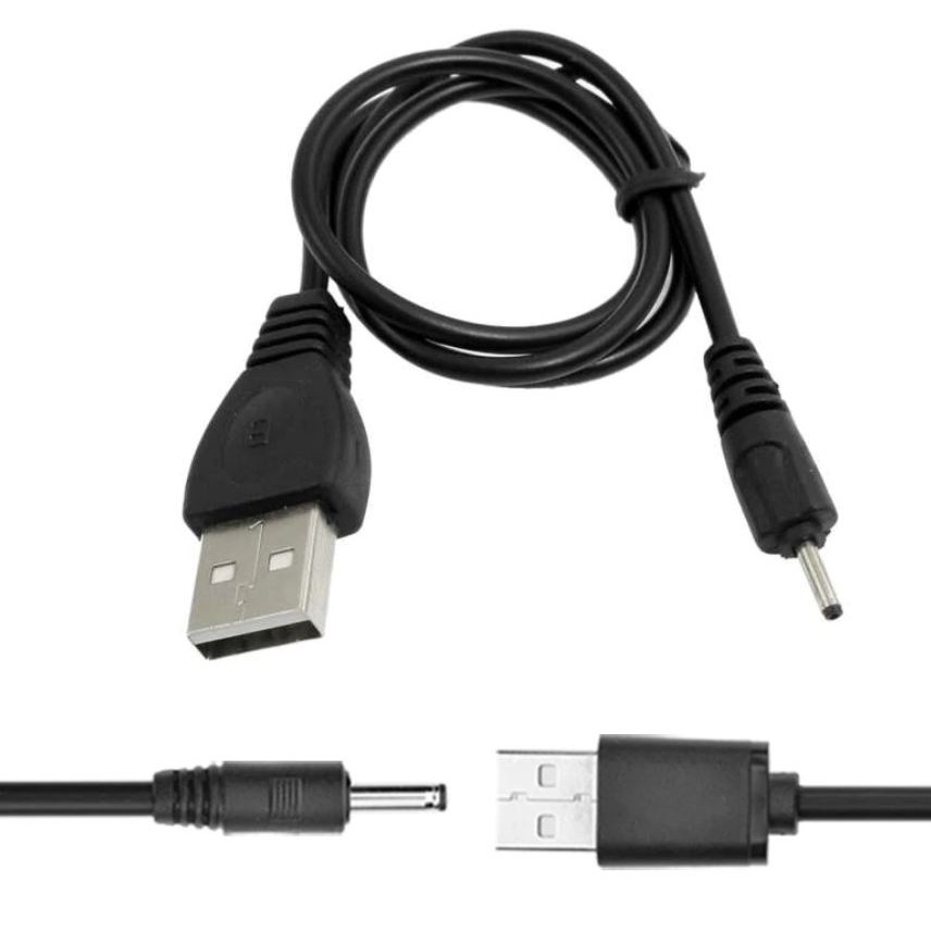 کابل تبدیل USB به سوزنی ریز مدل 6101 به طول 80 سانتی متر،با قابلیت اتصال به همه آداپتورهای شارژ،بسته 1 عددی (تخفیف ویژه)