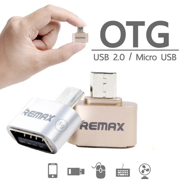 تبدیل او تی جی OTG فلزی میکرو به USB مدل ریمکس،دارای طراحی مات و کلاسیک،طراحی کوچک و جمع و جور،حمل آسان (تبدیل otg)