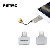 تبدیل او تی جی OTG فلزی میکرو به USB مدل ریمکس،دارای طراحی مات و کلاسیک،طراحی کوچک و جمع و جور،حمل آسان (تبدیل otg)