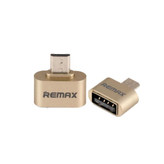 تبدیل او تی جی OTG فلزی میکرو به USB مدل ریمکس،دارای طراحی مات و کلاسیک،طراحی کوچک و جمع و جور،حمل آسان (تبدیل otg)