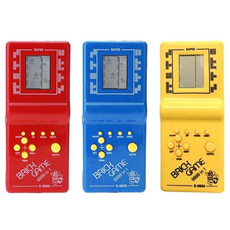 اسباب بازی مدل آتاری دستی (نوستالژی) BRICK GAME E-9999،دارای 9 بازی متفاوت،یک بازی قدیمی و خاطره انگیز (تخفیف ویژه)