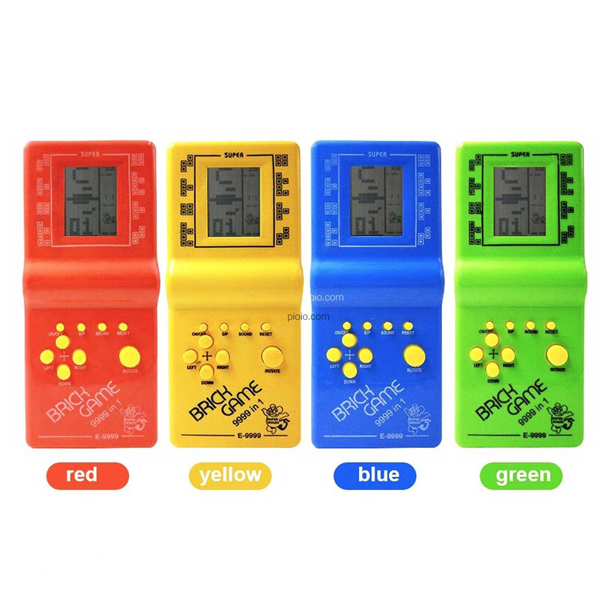 اسباب بازی مدل آتاری دستی (نوستالژی) BRICK GAME E-9999،دارای 9 بازی متفاوت،یک بازی قدیمی و خاطره انگیز (تخفیف ویژه)