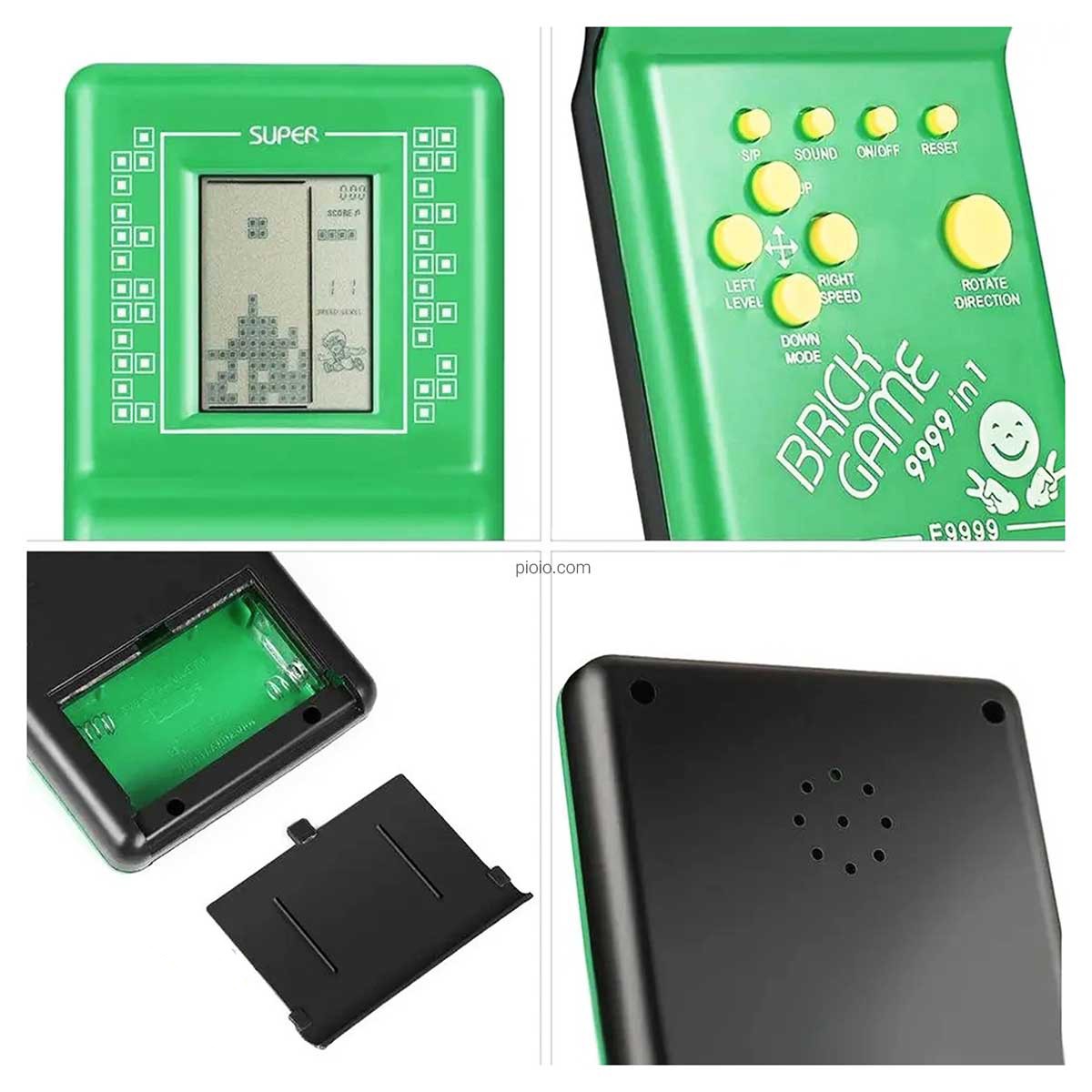 اسباب بازی مدل آتاری دستی (نوستالژی) BRICK GAME E-9999،دارای 9 بازی متفاوت،یک بازی قدیمی و خاطره انگیز (تخفیف ویژه)