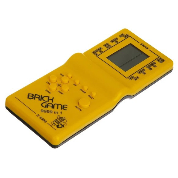 اسباب بازی مدل آتاری دستی (نوستالژی) BRICK GAME E-9999،دارای 9 بازی متفاوت،یک بازی قدیمی و خاطره انگیز (تخفیف ویژه)