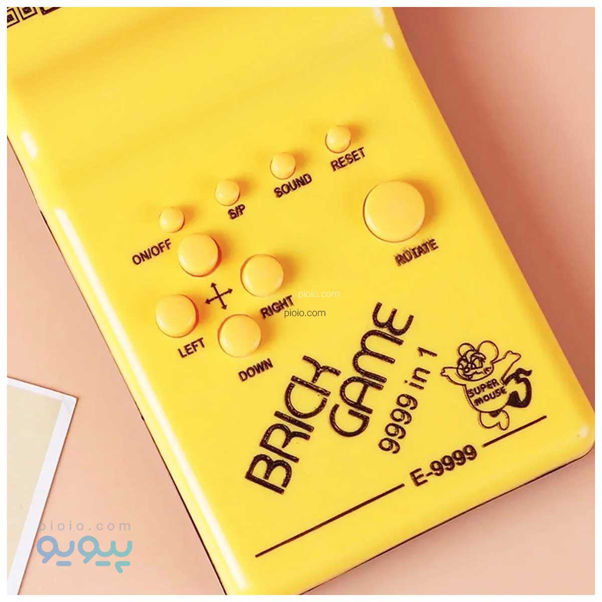 اسباب بازی مدل آتاری دستی (نوستالژی) BRICK GAME E-9999،دارای 9 بازی متفاوت،یک بازی قدیمی و خاطره انگیز (تخفیف ویژه)