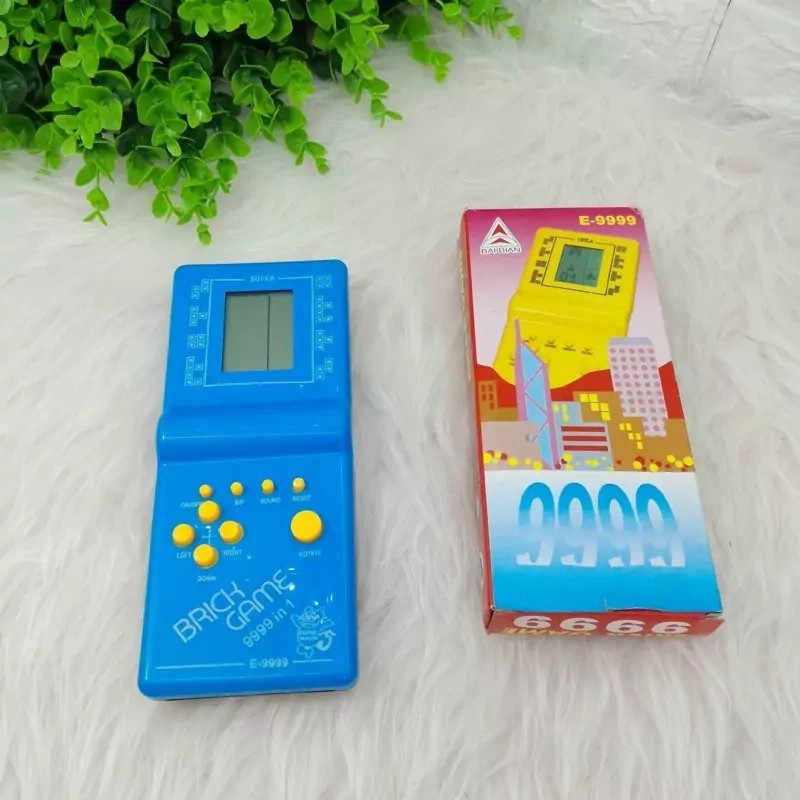 اسباب بازی مدل آتاری دستی (نوستالژی) BRICK GAME E-9999،دارای 9 بازی متفاوت،یک بازی قدیمی و خاطره انگیز (تخفیف ویژه)